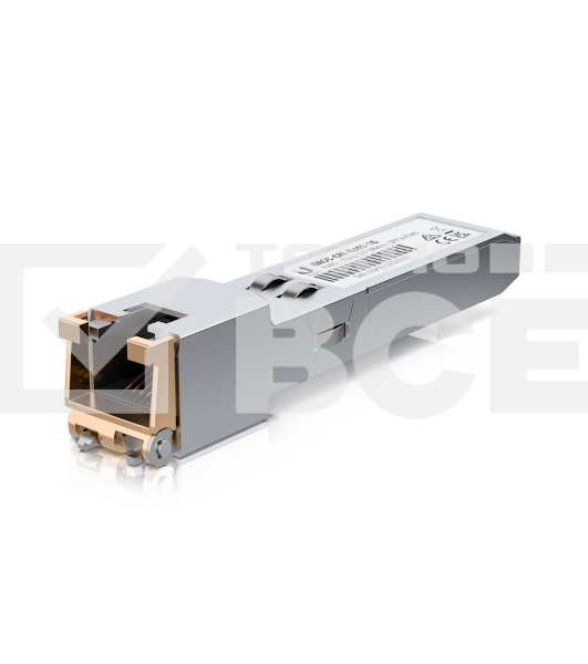 Трансивер Ubiquiti UACC-CM-RJ45-1G Модуль 1G SFP to 1GbE RJ45