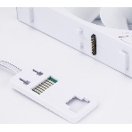 Кулер для корпуса Thermalright TL-M12QRW Reverse (124x120x25mm, 4-pin PWM, ARGB, 47.6CFM, 23.2dBA, 1500RPM, White), фото4