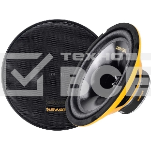Колонки автомобильные Swat SP-H8v2 280Вт 90дБ 4Ом 20см (8дюйм) (ком.:2кол.) широкополосные однополосные