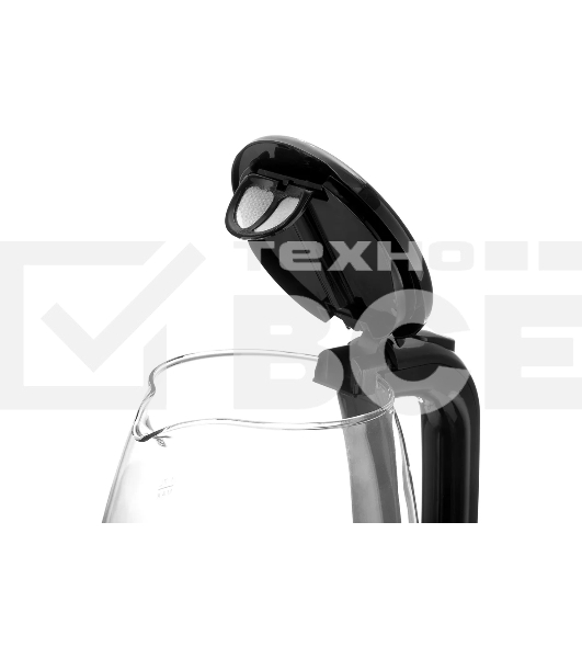Чайник электрический BRAYER BR1030, 2200 Вт, 1,7 л, стекл.корп,автооткл.при.закип,подсвет