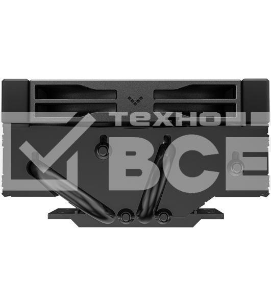Кулер для процессора DEEPCOOL AN400 черный, 92 мм, алюминий/медь, 2950 об/мин, 23.2 дБ, 4 pin, 150 Вт, 52.5 мм