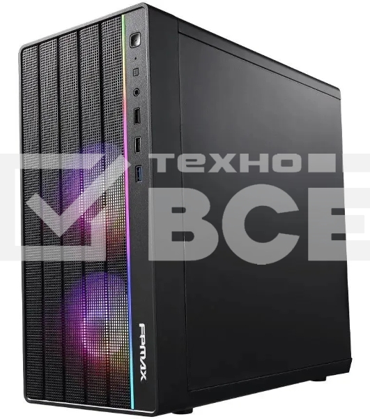 Корпус AeroCool / Formula Air Mesh G4 PLUS черный без БП mATX 1xUSB2.0 1xUSB3.1 audio