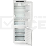 Встраиваемый холодильник Liebherr ICc 5123 белый двухкамерный 182/80л морозилка снизу, капельная система, фото 1