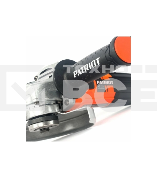 УШМ PATRIOT AG 120Mвибро, пылезащищенная. 720 Вт, Диск 125 мм, 11000 об/мин