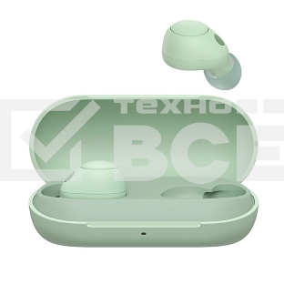 Наушники Sony WF-C700N/BZ Bluetooth  зеленый