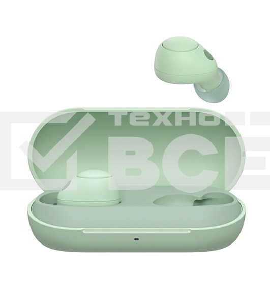 Наушники Sony WF-C700N/BZ Bluetooth  зеленый