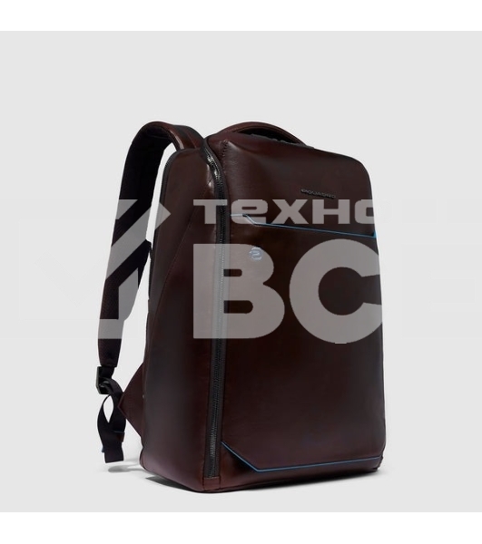Рюкзак мужской Piquadro Blue Square CA6591B2/MO, кожа, красное дерево