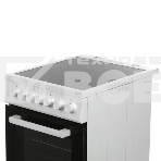 Плита электрическая Beko FSE57110GW белый, конфорок 4 шт, духовка 55 л, гриль, 50 см x 85 см x 60 см, фото3