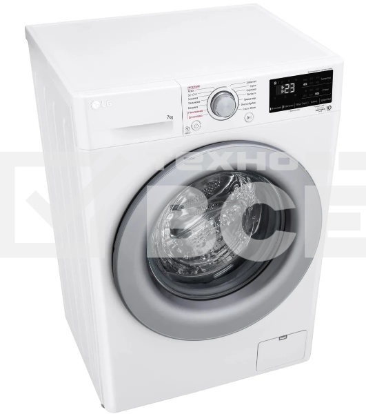 Стиральная машина LG F2V3HS4W белый, загрузка фронтальная 7 кг, 1200 об/мин., класс: A