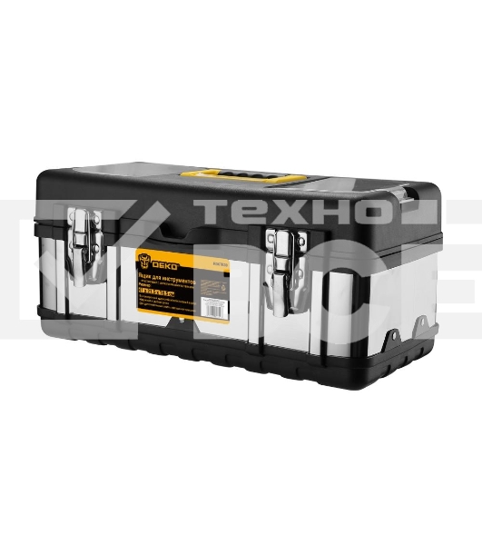 Ящик для инструментов пластиковый с металлическими вставками DEKO RDKTB30 (41х21.5х18.5см)