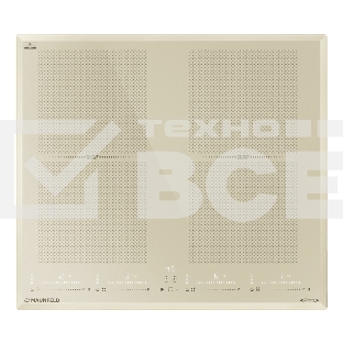 Индукционная варочная панель Maunfeld CVI594SF2BG LUX Inverter бежевый