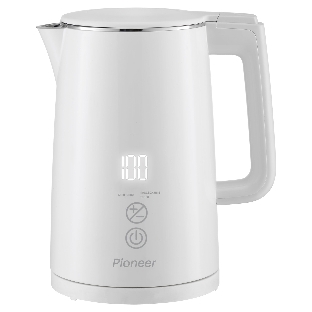 Чайник электрический Pioneer KE577M 1.5 л, 2200 Вт, белый