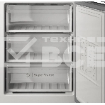 Холодильник Indesit ITS 4200 G серебристый двухкамерный 247/78л морозилка снизу, No Frost, фото3