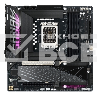 Материнская плата Gigabyte B860M AORUS ELITE WIFI6E, LGA 1851, Intel B860, 4xDDR5, 4xSATA, 3xM.2, 1xPCIe 5.0 x16, 1xPCIe 4.0 x4, 1xHDMI, 1xDP, 1xUSB4 Type-C, 1x 2.5Gb LAN, 4xUSB-A 3.2 Gen 1, 2xUSB-A 3.2 Gen 2, 4xUSB-A 2.0, 7.1, mATX