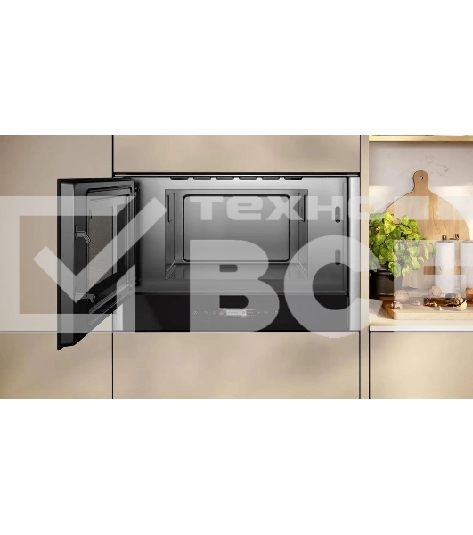Микроволновая печь Neff NR4WR21N1 21л. 900Вт черный/нержавеющая сталь (встраиваемая)