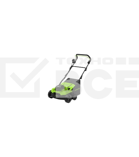 Аэратор/скарификатор аккумуляторный GreenWorks GD40SC38II, 40V, бесщеточный, без АКБ и ЗУ (2517607)