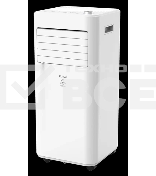 Кондиционер мобильный FUNAI CROCUS MAC-CS22CON01 7500 BTU, 15 м², 53 дБ, охлаждение, белый