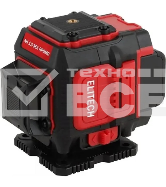 Нивелир лазерн. Elitech ЛН 12-ЗЕЛ Промо 2кл.лаз. 520нм цв.луч. зеленый 12луч. (201451)