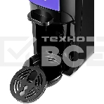 Кофемашина Kitfort КТ-7105-1 1450Вт черный/фиолетовый, фото3