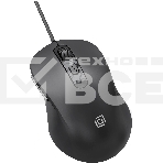 Мышь проводная Oklick 211M черный, 2400 dpi, USB, кнопки - 6, фото4