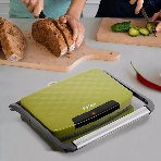 Сэндвичница Kitfort КТ-3626 750Вт зеленый/серый, фото2