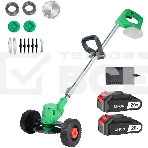 Триммер электрический Deko GreenCut 20 Pro аккум. 650Вт неразбор.штан. реж.эл.:леска/нож/диск, фото4