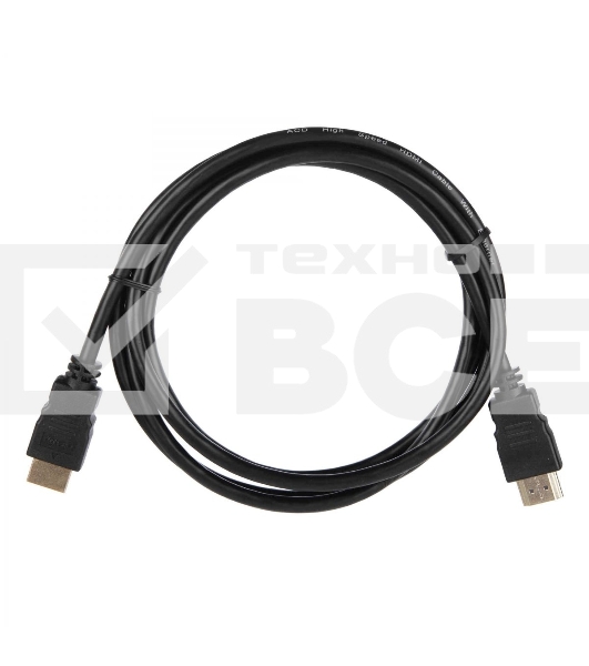 Кабель ACD-DHHM1-18B HDMI 1.4, Golden Plated,19m/19m, черный, 1.8м, (742170)