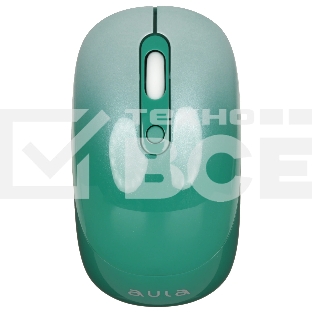 Мышь беспроводная AULA AM207 Green