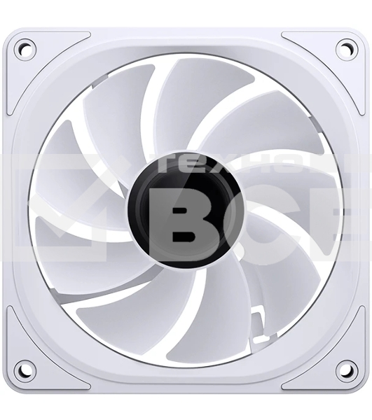 Вентилятор для корпуса JONSBO FR-606WR Reverse (120x120x25мм, 4-pin PWM, ARGb, 35.99CFM, 26.5dBA, 1500RPM, белый)