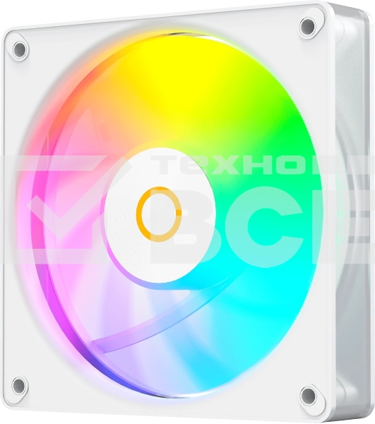 Вентилятор для корпуса Ocypus Gaммa F12 Elite WH ARGB, 120x120x25мм, 4-PIN PWM, 600-1800 RPM, 26 DBA MAX, HYDRO BEARING