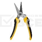 Ножницы универсальные строительные Deli DL2908 205мм, 48-52HRC, прорезиненная рукоятка, фото 1