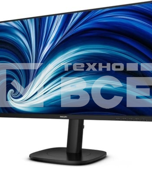 Монитор 23.8' Philips 24B2N3200J/00 IPS 1920x1080, 120 Гц, 4 мс (GtG), 16:9, 300 кд/м², VGA, HDMI 1.4, DP 1.2, USB Hub (4×USB-A + 1×USB-B), 3.5 Jack, динамики (2×2 Вт), HDR10, черный