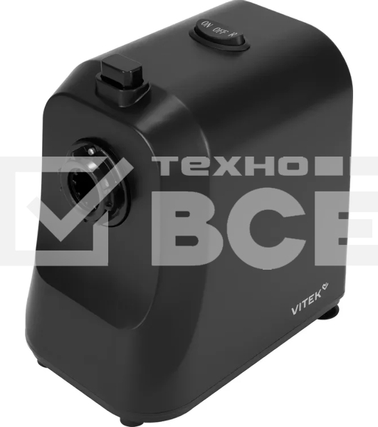 Мясорубка электрическая Vitek VT-MG3600 черный, 1800 Вт, 1.6 кг/мин, реверс, защита от перегрузки, насадки - 4