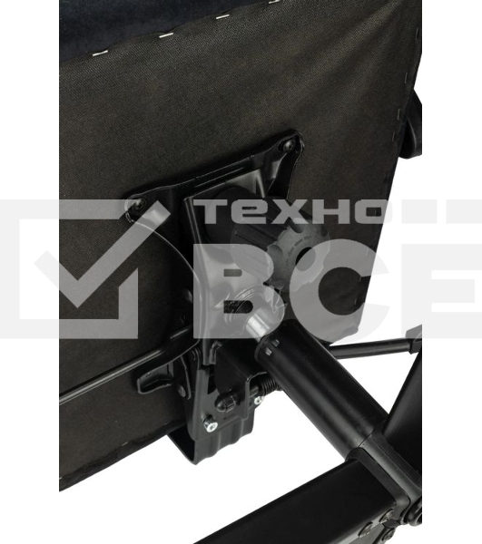 Кресло A4Tech Bloody GC-560 черный, ткань, 150 кг, подголовник, регулируемые подлокотники, механизм качания