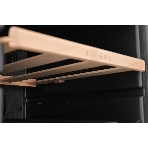 Винный шкаф ZÜGEL ZCWF184DB черный, 50 л, 2 отсека, 18 бут., фото11