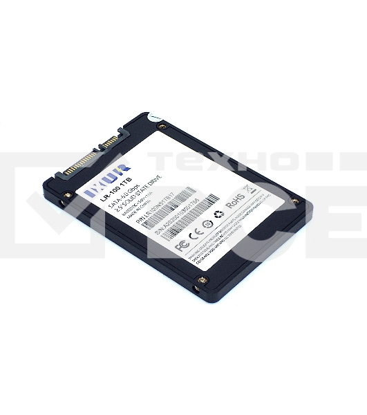 Накопитель SSD IXUR, 1Tb, SATA III, 2.5