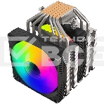 Кулер GMNG GG-CPC250-ARGB1 ARGB черный 120мм алюминий+медь 1600rpm 32db 4-pin 250W 152мм, фото3