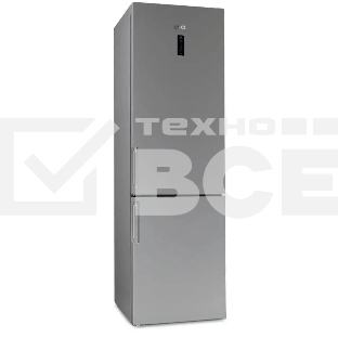 Холодильник Stinol STN 200 DG серебристый двухкамерный 249/75л морозилка снизу, No Frost