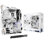 Материнская плата ASRock Z890 Pro RS WiFi White, LGA 1851, Intel Z890, 4xDDR5, 4xSATA, 4xM.2, 1xPCIe 5.0 x16, 2xPCIe 4.0 x16, 1xPCIe x1, 2xUSB-C Thunderbolt 4, 4xUSB-A 3.2 Gen 1, 1xUSB-A 3.2 Gen 2, 1xHDMI, 1xDP, 1x2.5Gb LAN, 5x3.5 мм, 7.1, ATX, фото5