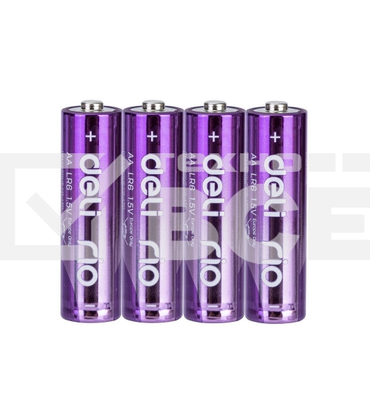 Батарейки Deli Rio E82902 AA LR6 1.5V (4шт\Pack) 