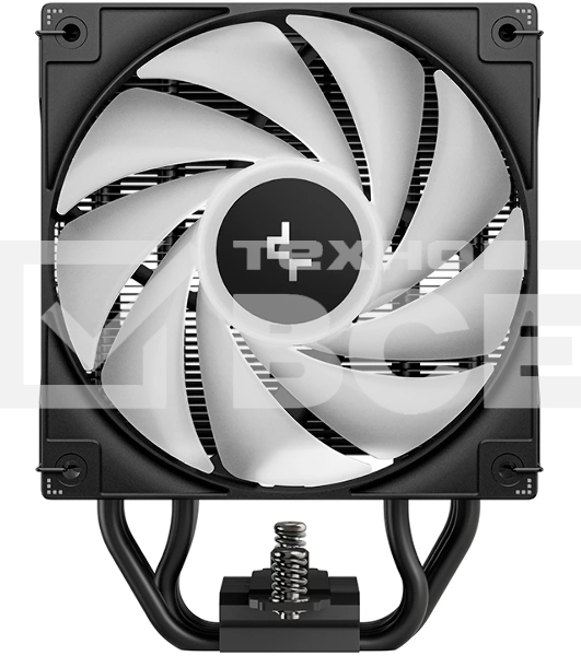 Кулер для процессора DEEPCOOL AG500 BK ARGB V2 черный 120мм алюминий+медь 1900rpm 29.4db 40pin 240W 160мм