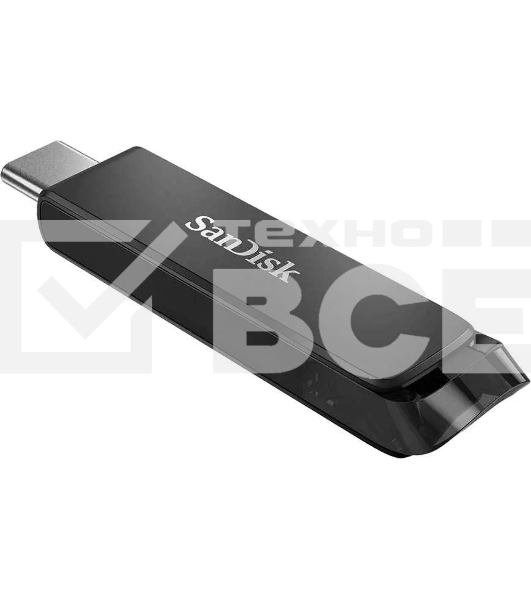 Флеш диск 64GB SanDisk CZ460 Ultra Type-C, USB Type-C, черный