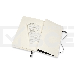 Блокнот Moleskine CLASSIC SOFT EXPENDED QP616EXP Large 130х210мм, 400 страниц, линейка, мягкая обложка, черный, фото4