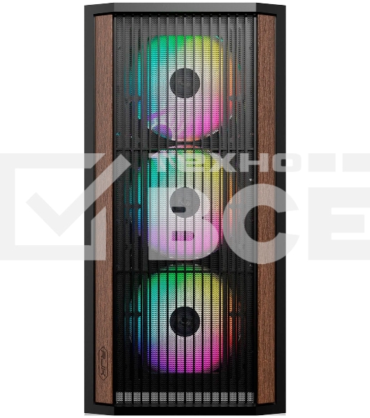 Компьютерный корпус без блока питания Case Raijintek AGOS MAX-MS4, Midi-Tower, TG, 4x140мм ARGB, 2xUSB 3.0 + 1xUSB Type-C, E-ATX, ATX, mATX, mITX черный