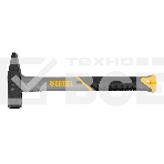 Молоток слесарный Denzel 500 г, кованый, фибергласовая рукоятка c TPR покрытием, фото4