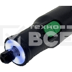 Прямошлифовальная машина (гравер) аккумуляторный DWT AGSP-07 TB /до 5000-30000 об.в мин/цанга 3.2 мм/6 скоростей/LED-подсветка/1.1 А·ч Li-ion/Type-C/черный (AGSP-07 TB), фото3