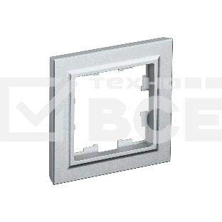 Рамка 1-м BRITE РУ-1-БрА алюм. IEK BR-M12-K47