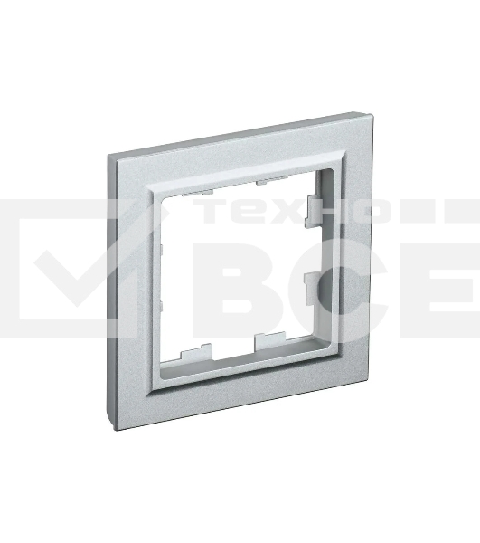 Рамка 1-м BRITE РУ-1-БрА алюм. IEK BR-M12-K47
