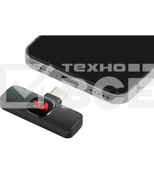 Петличный микрофон Redragon Athan GM93 USB-C, 2.4G