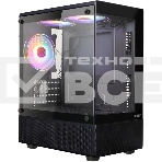 Компьютерный корпус Ginzzu RX670 mATX FAN 12CM FRGb*3, фото 1